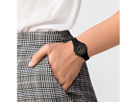 Versus Versace Fire Island Watch 39mm Black with Gold Tone details