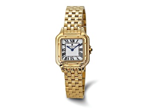 Charles-Hubert Gold IP-plated Stainless Steel Quartz Watch