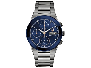 Bulova Men's Millenia Gray Stainless Steel Bracelet Watch