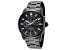 Thomas Earnshaw Men's Longcase 44mm Quartz Black Dial Black Stainless Steel Watch