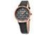Stuhrling Women's Vogue Gray Dial, Gray Leather Strap Watch