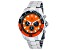 Oceanaut Men's Sevilla Orange Dial, Stainless Steel Watch