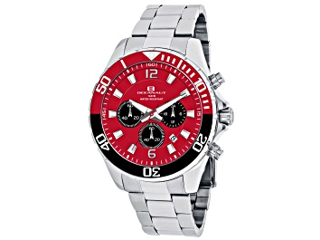Picture of Oceanaut Men's Sevilla Red Dial, Stainless Steel Watch