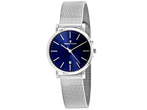 Christian Van Sant Women's Paradigm Blue Dial, Stainless Steel Watch
