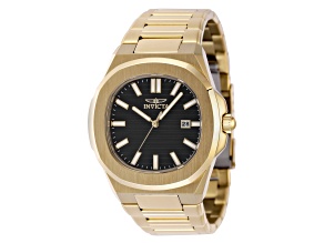 Invicta Speedway 41mm Black Dial Stainless Steel Band Quartz Watch