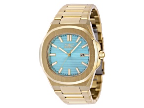 Invicta Speedway 41mm Light Blue Dial Stainless Steel Band Quartz Watch