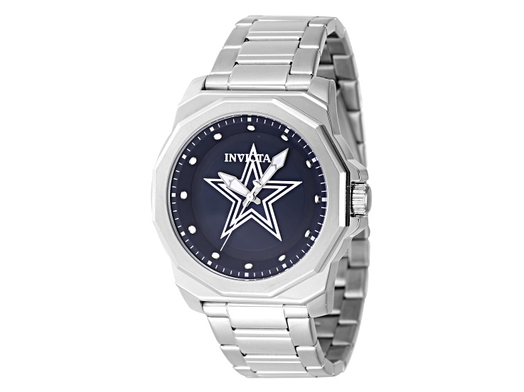 Invicta NFL 42mm Blue Dial Dallas Cowboys Quartz Watch - 1BTNKA | JTV