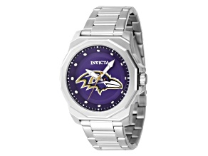 Invicta NFL 42mm Blue Dial Baltimore Ravens Quartz Watch