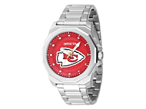 Invicta NFL 42mm Red Dial Kansas City Chiefs Quartz Watch