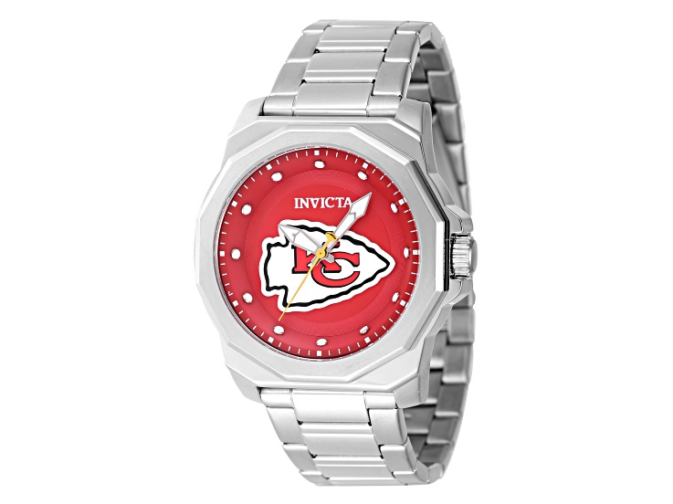 City Chiefs Watch 49ers Game Live Invicta NFL 42mm Red Dial