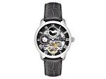 Thomas Earnshaw Longitude Automatic Gray Dial Gray Stainless Steel Band Skeleton Watch