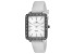 Oceanaut Women's Adorn White Dial, White Bezel, White Rubber Strap Watch