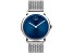 Movado Men's Bold Evolution Blue Dial, Stainless Steel Watch