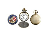 Invicta Vintage 47mm USA Eagle Quartz Pocket Watch