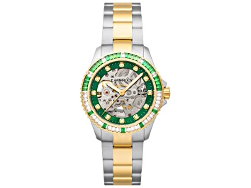 Picture of Thomas Earnshaw Women's Martineau 40mm Automatic Watch, Lime Crystal