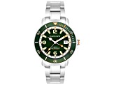Thomas Earnshaw Men's Admiral 42mm Quartz Green Dial Stainless Steel Watch