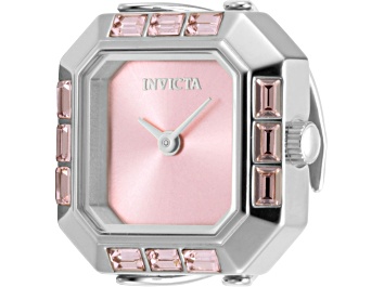 Invicta Women's Angel Mini 17.5mm Quartz Yellow Stainless Steel Yellow Dial Ring Watch