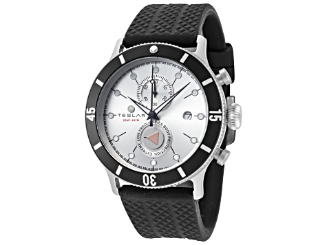 Teslar Men's Re-Balance T-10 44mm Quartz Chronograph Watch