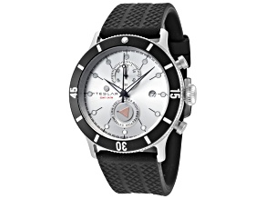Teslar Men's Re-Balance T-10 44mm Quartz Chronograph Watch