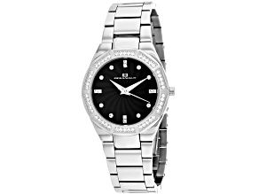 Oceanaut Women's Athena Black Dial, Stainless Steel Watch