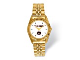 LogoArt Auburn University Pro Gold-tone Gents Watch