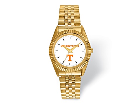 LogoArt University of Tennessee Knoxville Pro Gold-tone Gents Watch