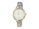 Caravelle New York by Bulova Women's Silver Stainless Steel Two Tone Watch