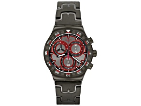 Swatch Men's Essential Chronograph Gray Stainless Steel Watch