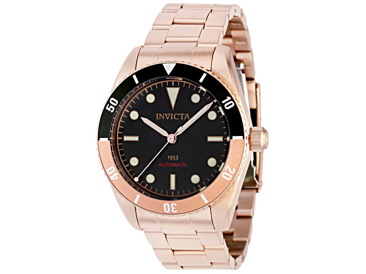 Invicta Pro Diver 40mm Rose Stainless Steel Automatic Watch