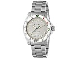 Gucci Men's Dive White Dial, Stainless Steel Watch