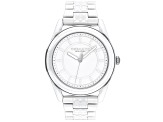 Coach Women's Preston White Ceramic Strap Watch