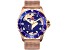 Seapro Men's Voyager Blue Dial, Rose Stainless Steel Mesh Watch