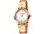 Just Cavalli Women's Animalier White Dial, Rose Stainless Steel Watch