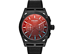 Diesel Men's Timeframe Black Fabric Strap Watch