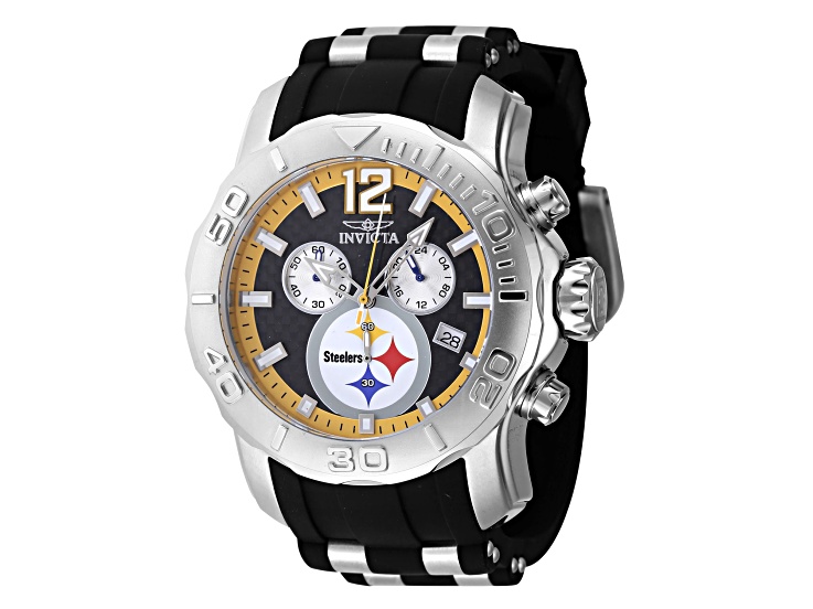 Invicta NFL Pro Diver Scuba 48mm Pittsburgh Steelers Quartz Watch