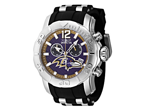 Invicta NFL Pro Diver Scuba 48mm Baltimore Ravens Quartz Watch