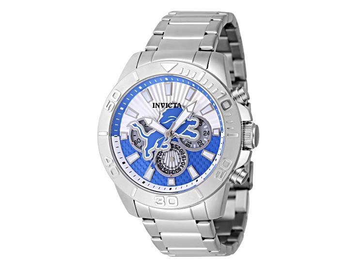 Invicta NFL Pro Diver 45mm Detroit Lions Quartz Watch