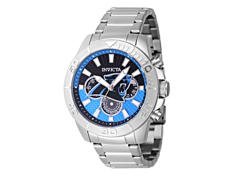 Invicta NFL Pro Diver 45mm Carolina Panthers Quartz Watch