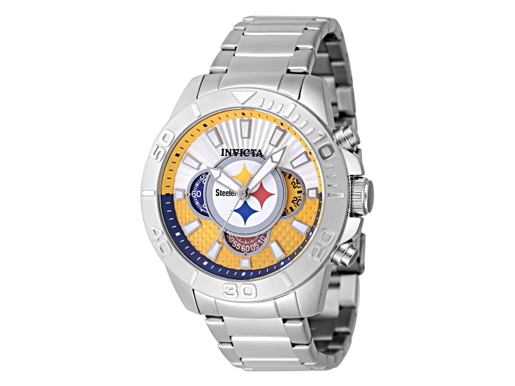 Invicta NFL Pro Diver 45mm Pittsburgh Steelers Quartz Watch