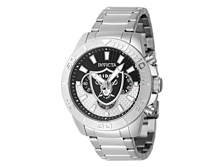Invicta NFL Pro Diver 45mm Las Vegas Raiders Quartz Watch