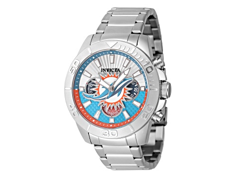 Invicta NFL Pro Diver  45mm Miami Dolphins Quartz Watch