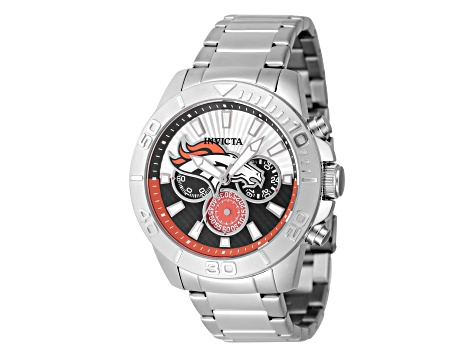 Invicta NFL Pro Diver 45mm Denver Broncos Quartz Watch