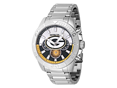 Invicta NFL Pro Diver 45mm Green Bay Packers Quartz Watch