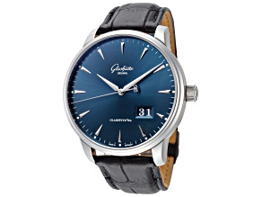 Glashutte Mens Senator Excellence Panorama 42mm Automatic Watch