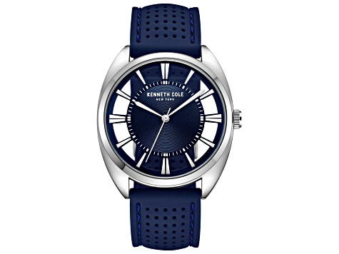 Buy Online Kenneth Cole Blue Dial Automatic Watch for Men -  nekcwge2220502mn | Titan