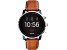 Fossil Men's Explorist Black Dial, Brown Leather Strap Watch