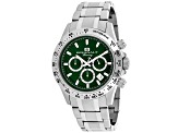 Oceanaut Men's Biarritz Green Dial, Stainless Steel Watch