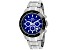 Oceanaut Men's Biarritz Blue Dial, Black Dial, Stainless Steel Watch