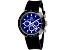 Oceanaut Men's Biarritz Blue Dial, Black Rubber Strap Watch