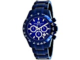 Oceanaut Men's Biarritz Blue Dial and Bezel, Blue Stainless Steel Watch